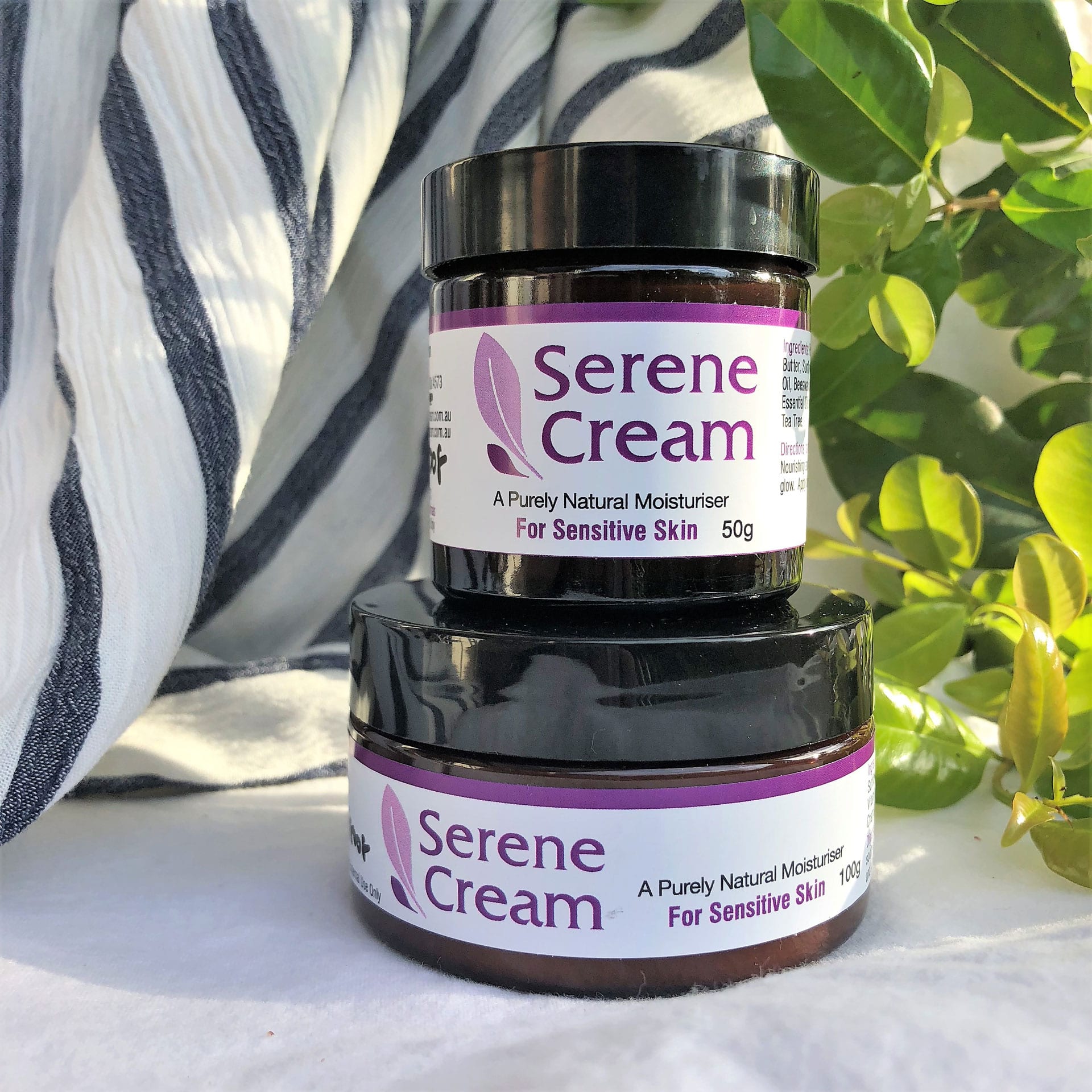 Natural Moisturiser for Young/Sensitive Serene Cream
